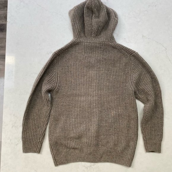 Zara Hooded Button Down Sweater - Picture 5 of 7